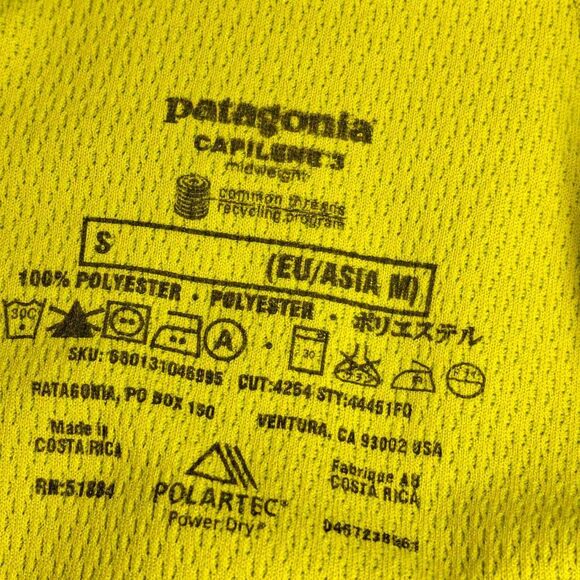 Patagonia Women’s Small Capilene 3 Polartec Power Dry Half-Zip Pullover – Chartr - Picture 6 of 6